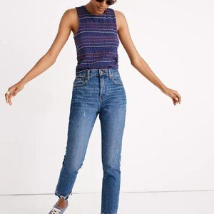 Madewell High-Rise Slim Boyjean